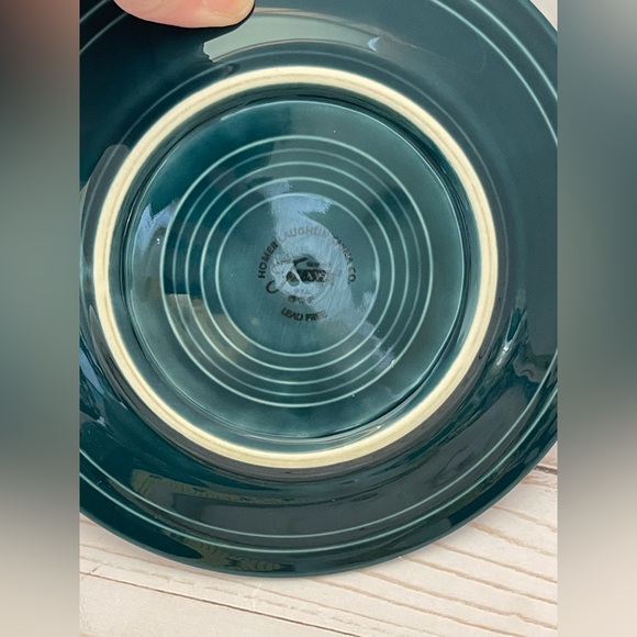 Fiestaware Saucer & Salad Plate Juniper Lot Of 2 Fiesta Ware -SEE DESCRIPTION - Picture 7 of 9